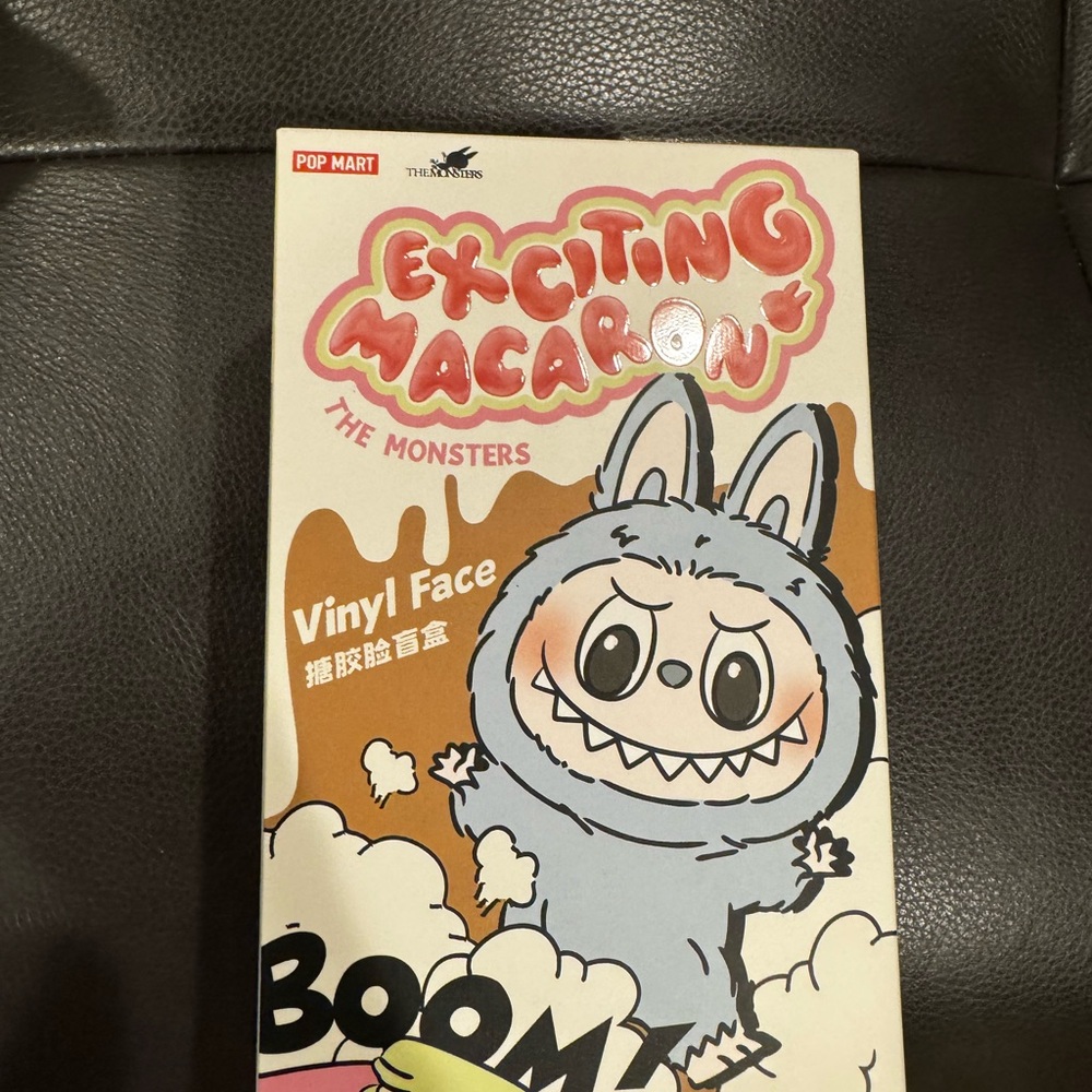 Exciting Macaron Vinyl Face Toy - Unopened Sea Salt Coconut - Sealed - unopened.